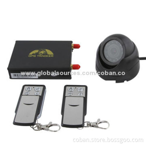 Camera GPS tracking system 106, supports temperature sensor, fuel sensor and dual SIM card